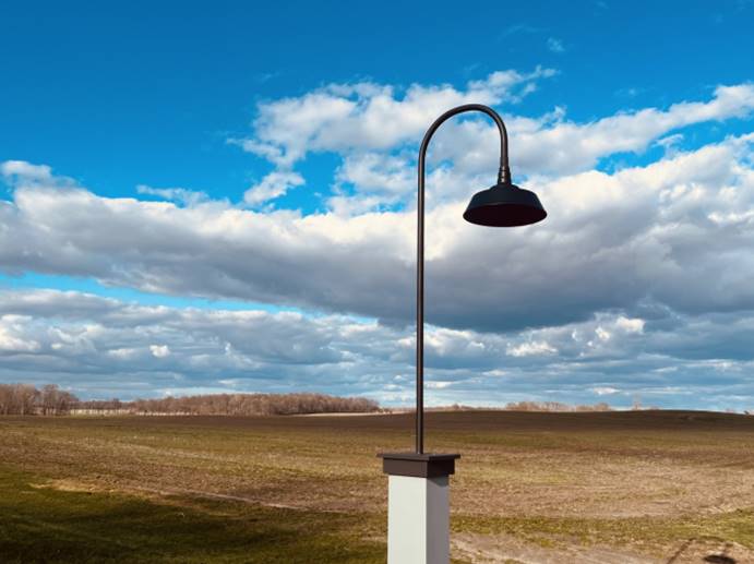 The Redondo Outdoor Post Light