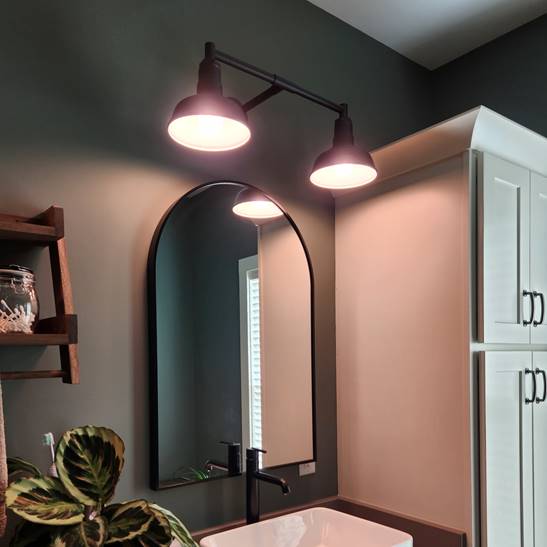 The Lawndale Vanity Light