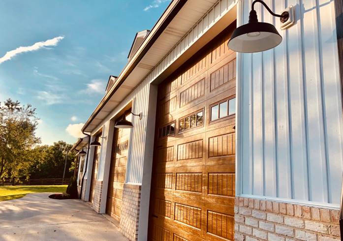 The Redondo LED Garage Light 
