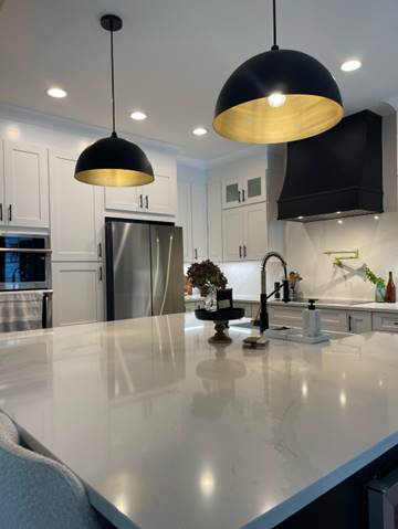 The Brentwood Kitchen Island Light
