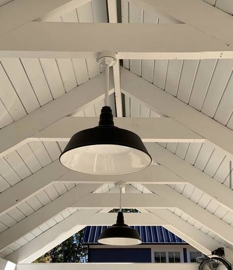 The Manhattan Ceiling Light Suitable for Garage Lighting