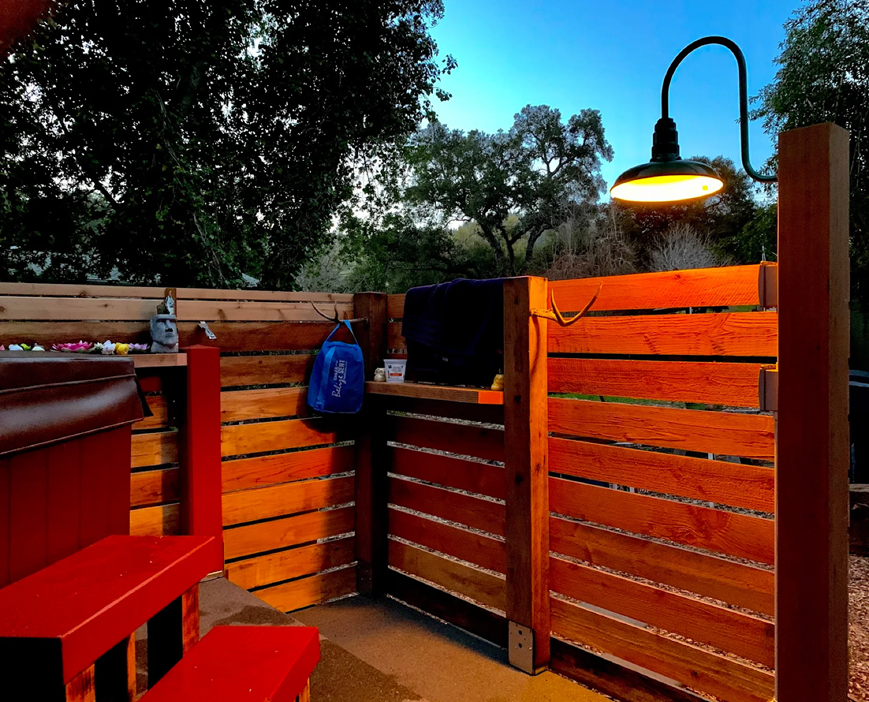 The Topanga Dusk to Dawn Barn Light