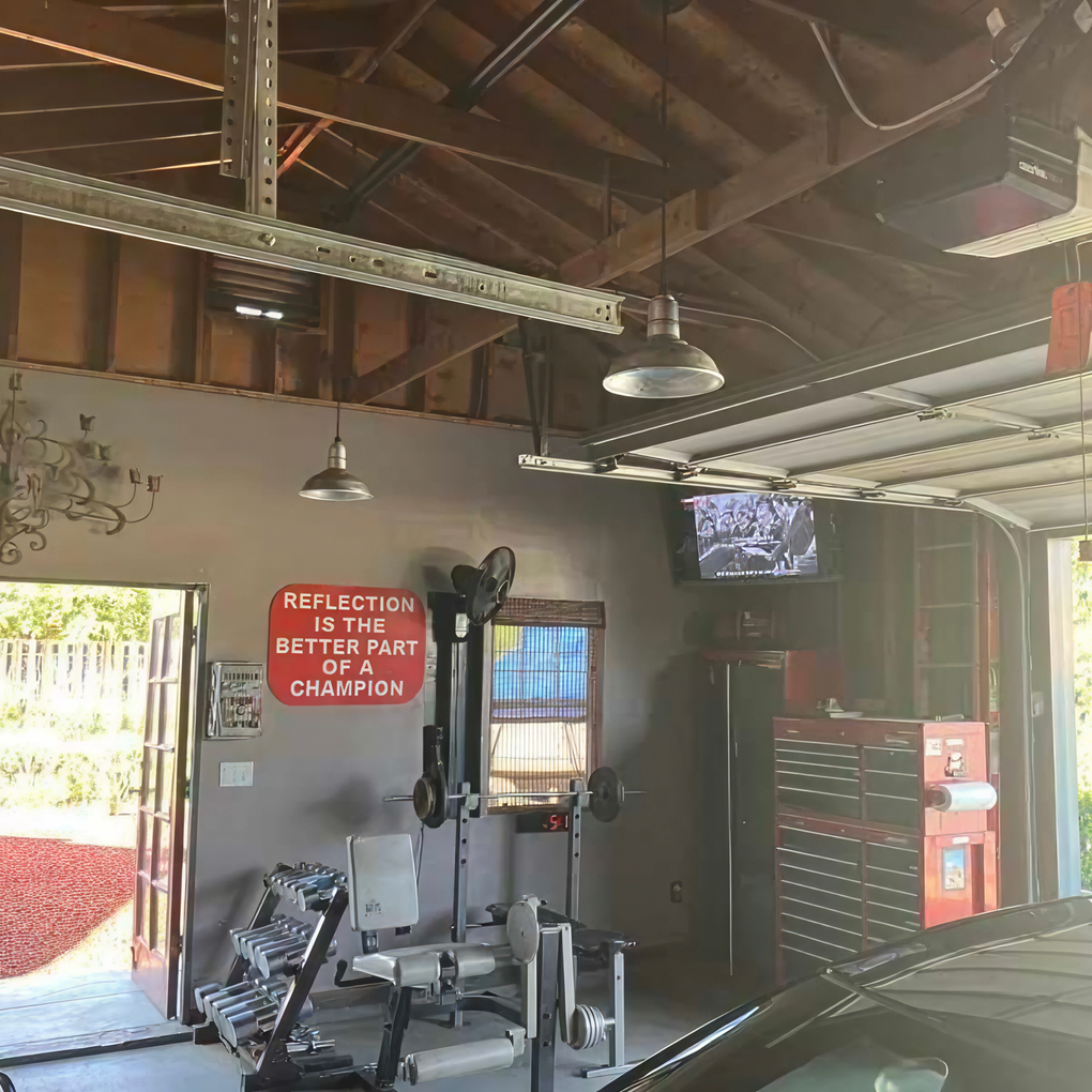 The El Segundo LED Garage Ceiling Light